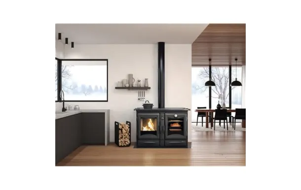 NORDICA Cuisinière à bois sa ALASKA.16NOIRE
